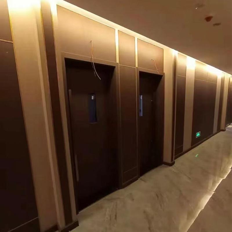 호텔 객실 목재 방화문